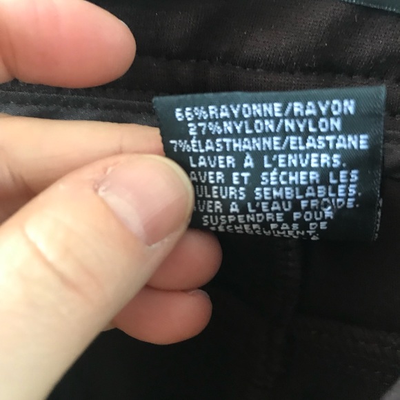 Simon Chang - EUC - Brown stretch Denim - Sz 10 - Picture 11 of 11